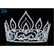 Courroies de mariage en strass de haute qualité Tiaras en cristal Girls Crowns